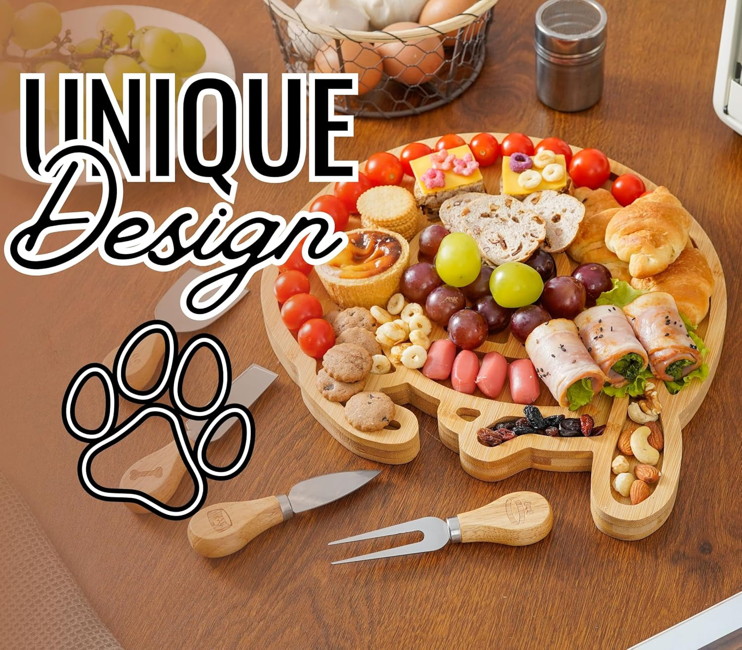 Teckel Charcuterie Board Set