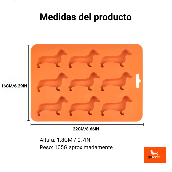 Teckel Silicone Mold