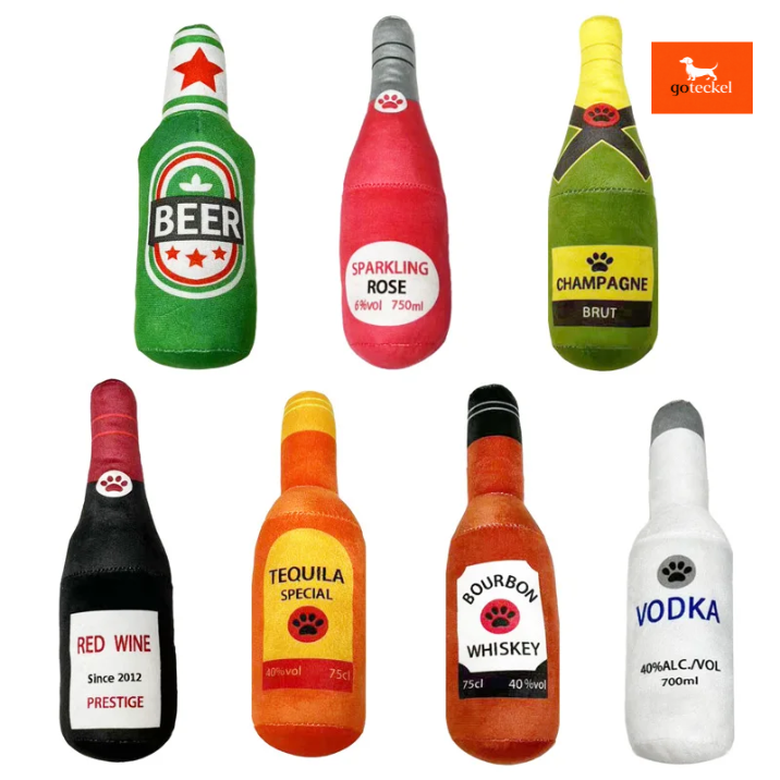 Bottle Dog Toy Design