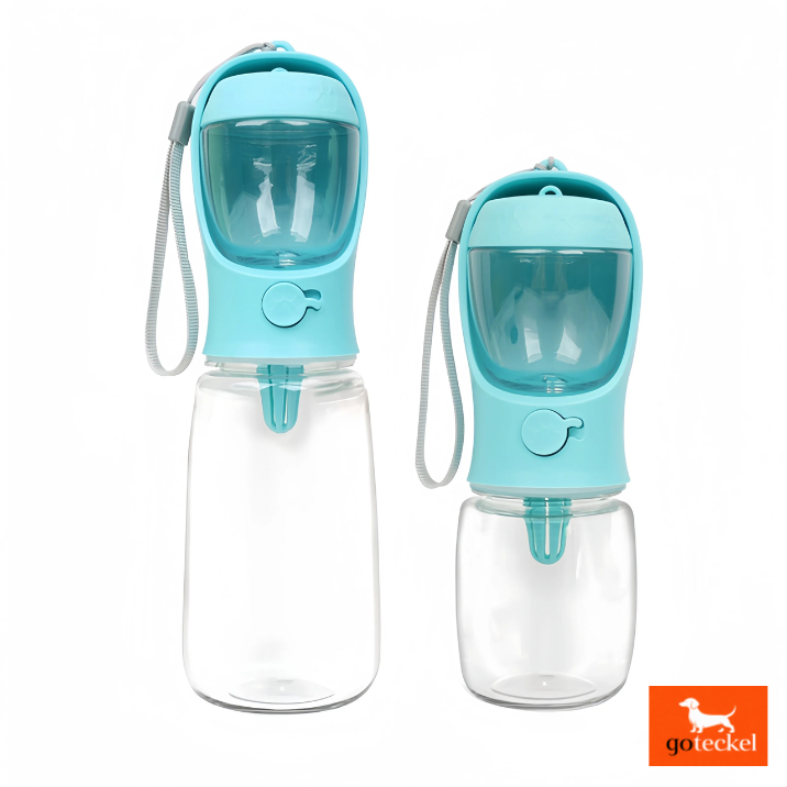 Portable Dog Bottle with Food and Water Storage