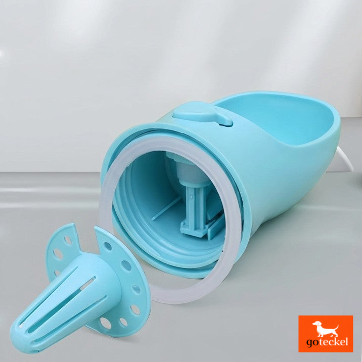 Portable Dog Bottle with Food and Water Storage
