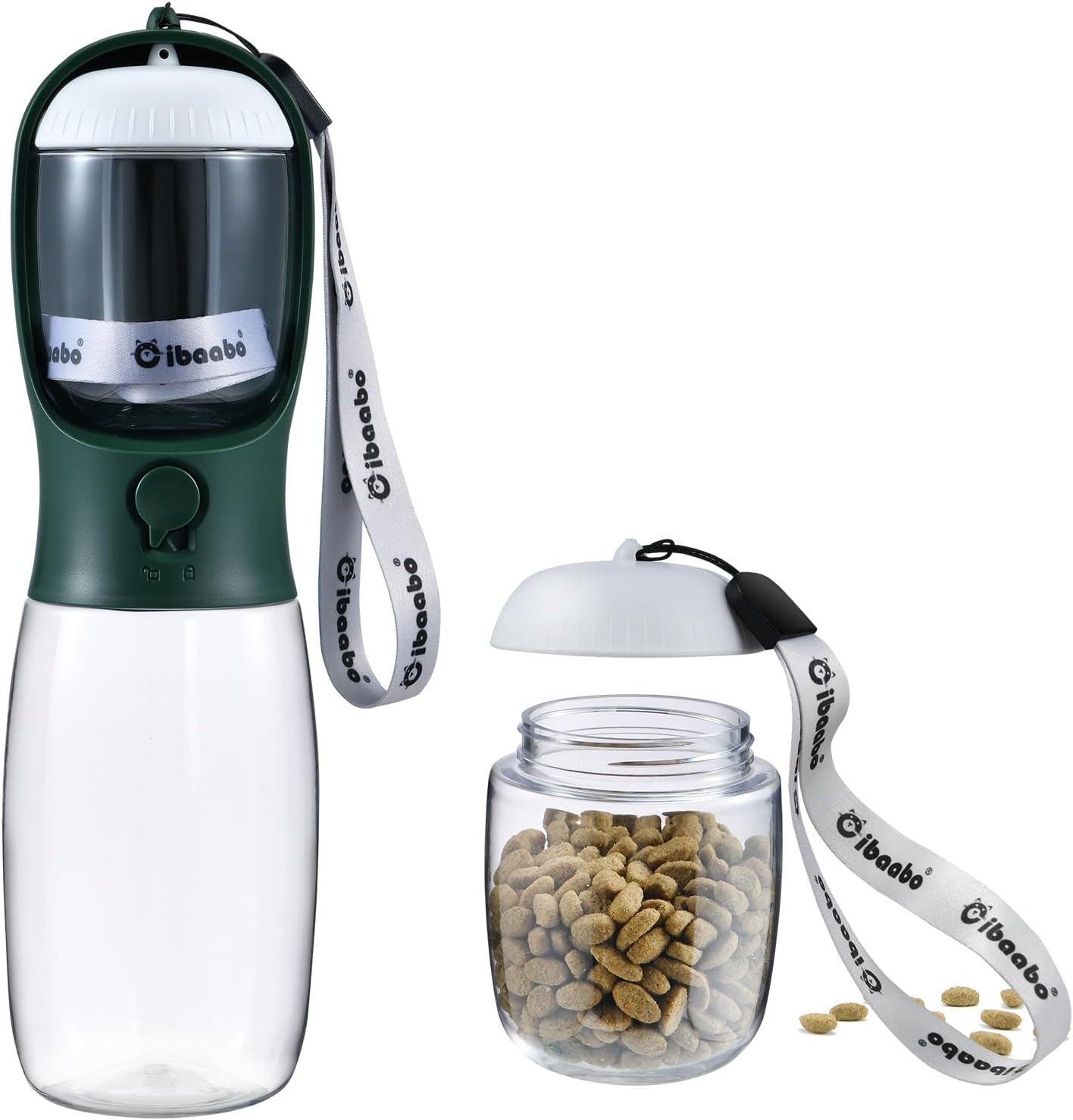 Dog Water Bottle and Food Container