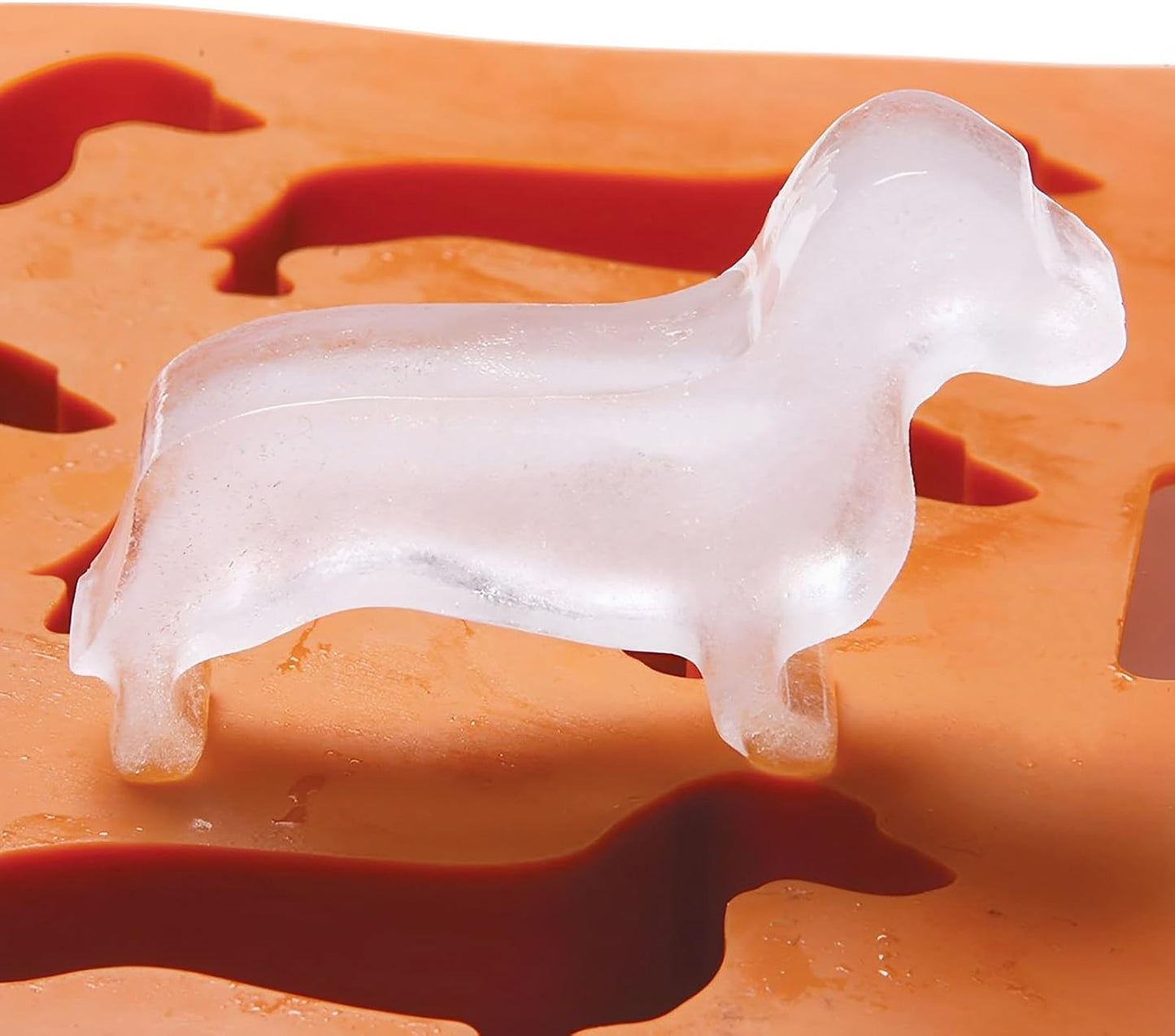 Teckel Shaped Silicone Ice Cube Molds