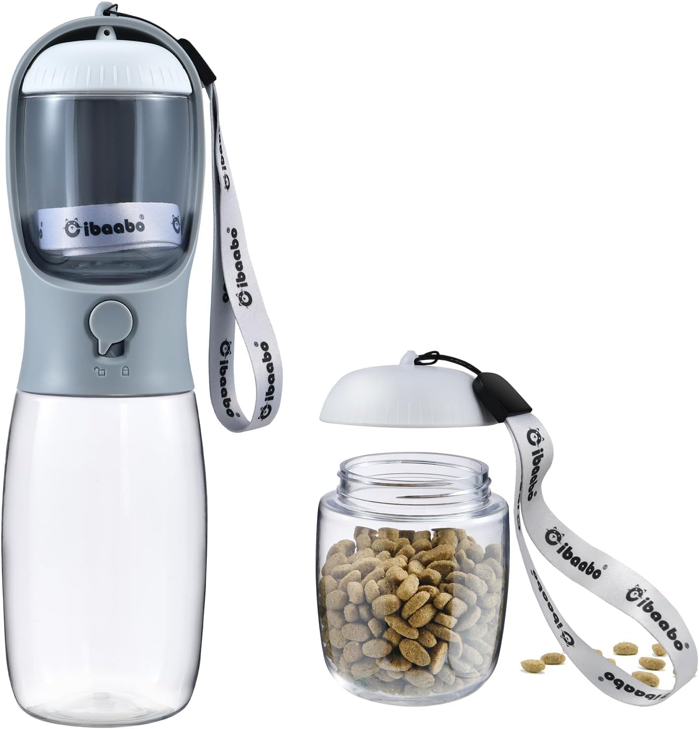 Dog Water Bottle and Food Container