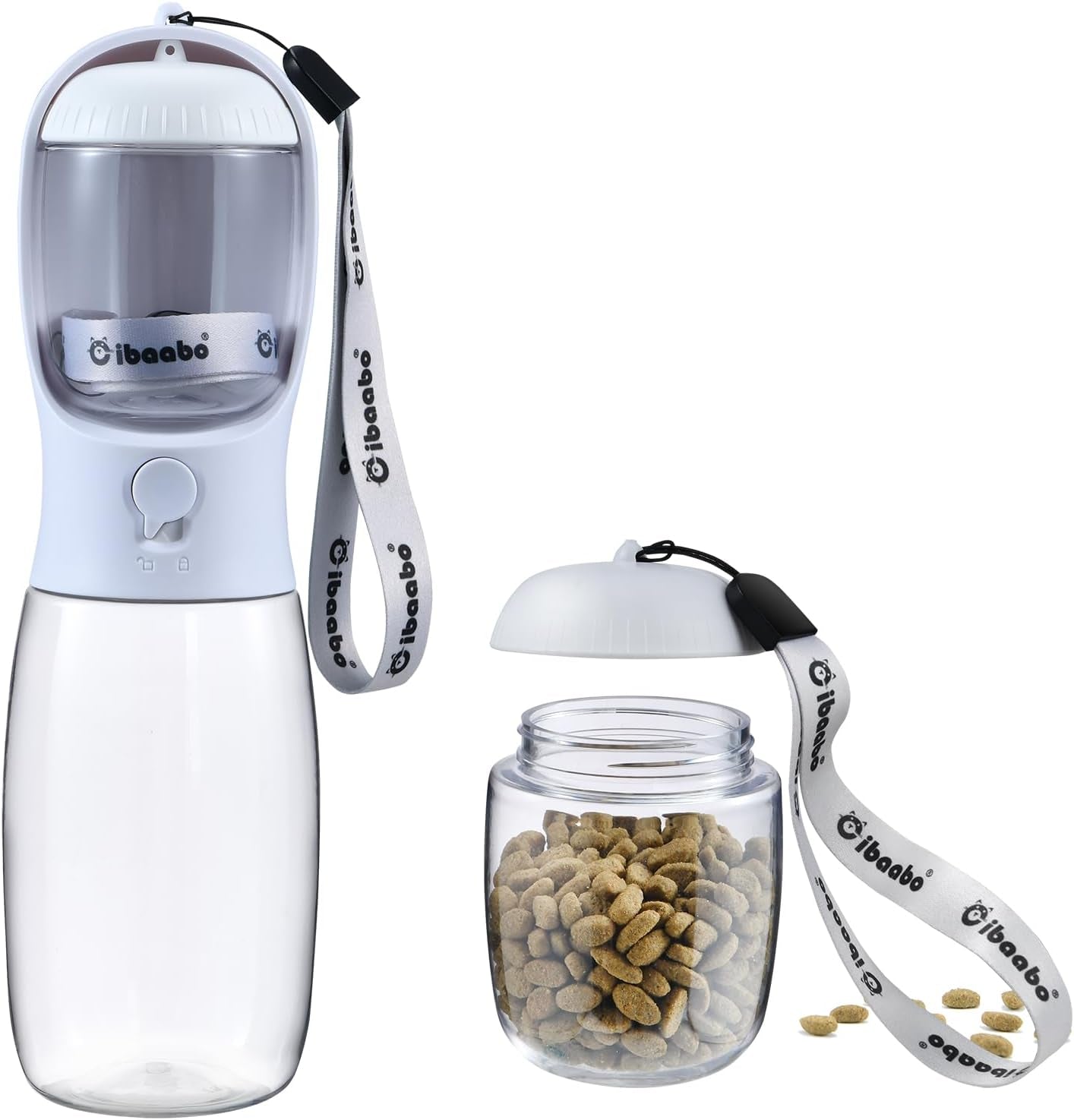 Dog Water Bottle and Food Container