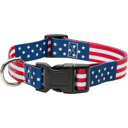 American Flag Dog Collar