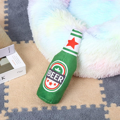 Beer Dog Toy 