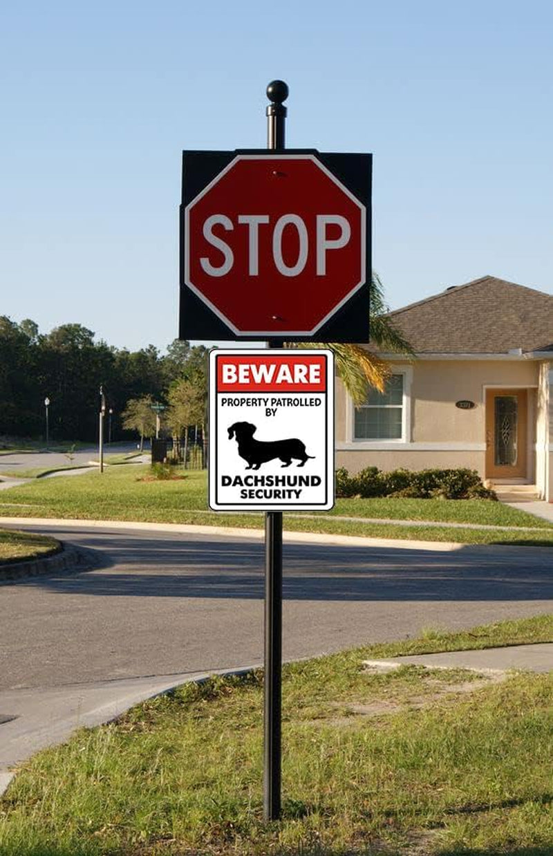Teckel Security Sign 