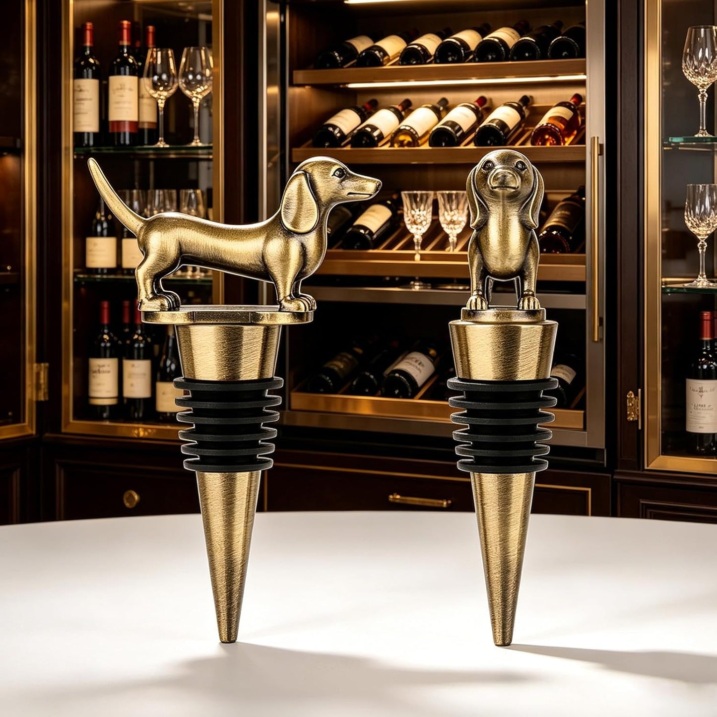 Teckel Wine Stoppers