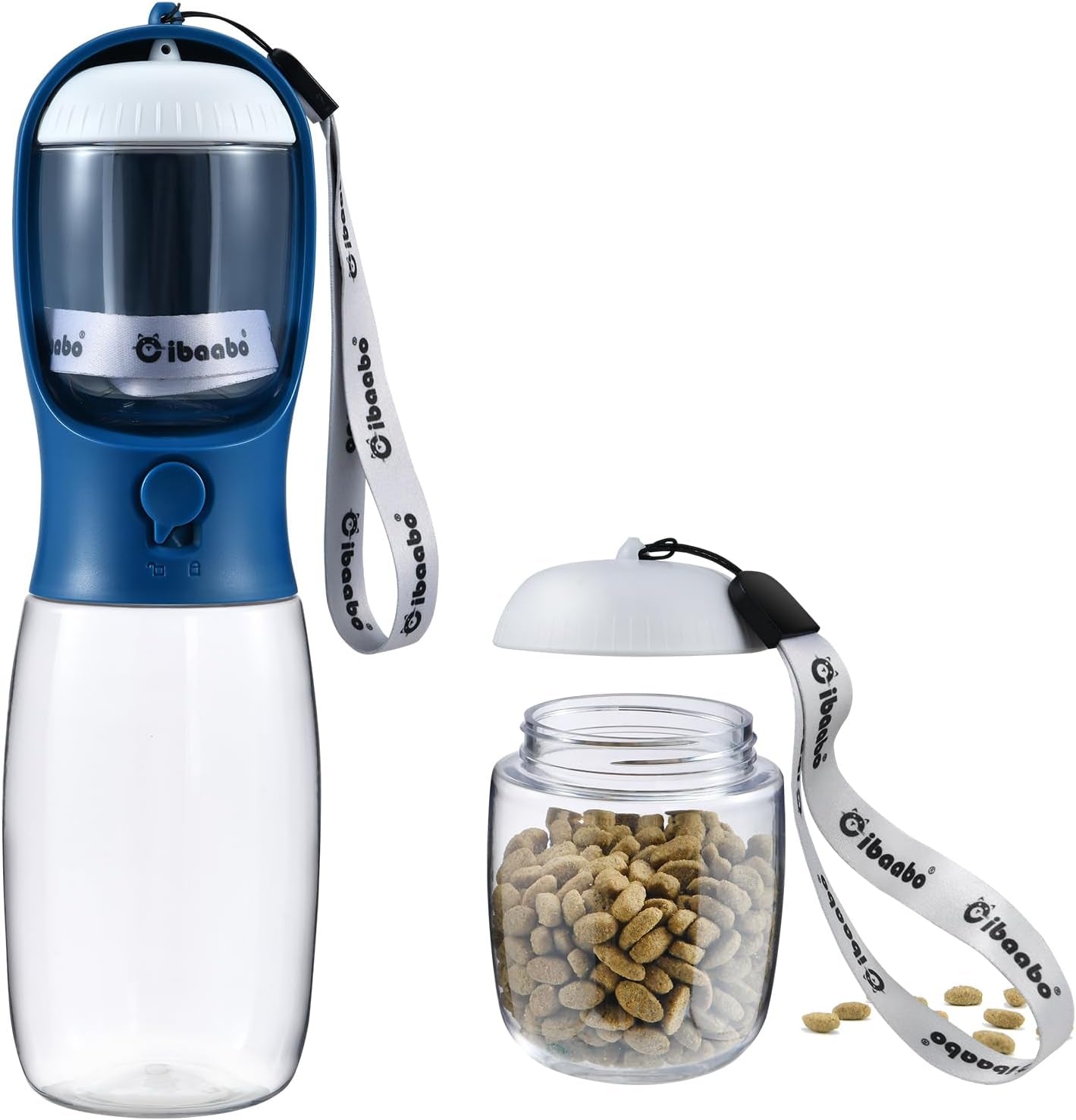 Dog Water Bottle and Food Container