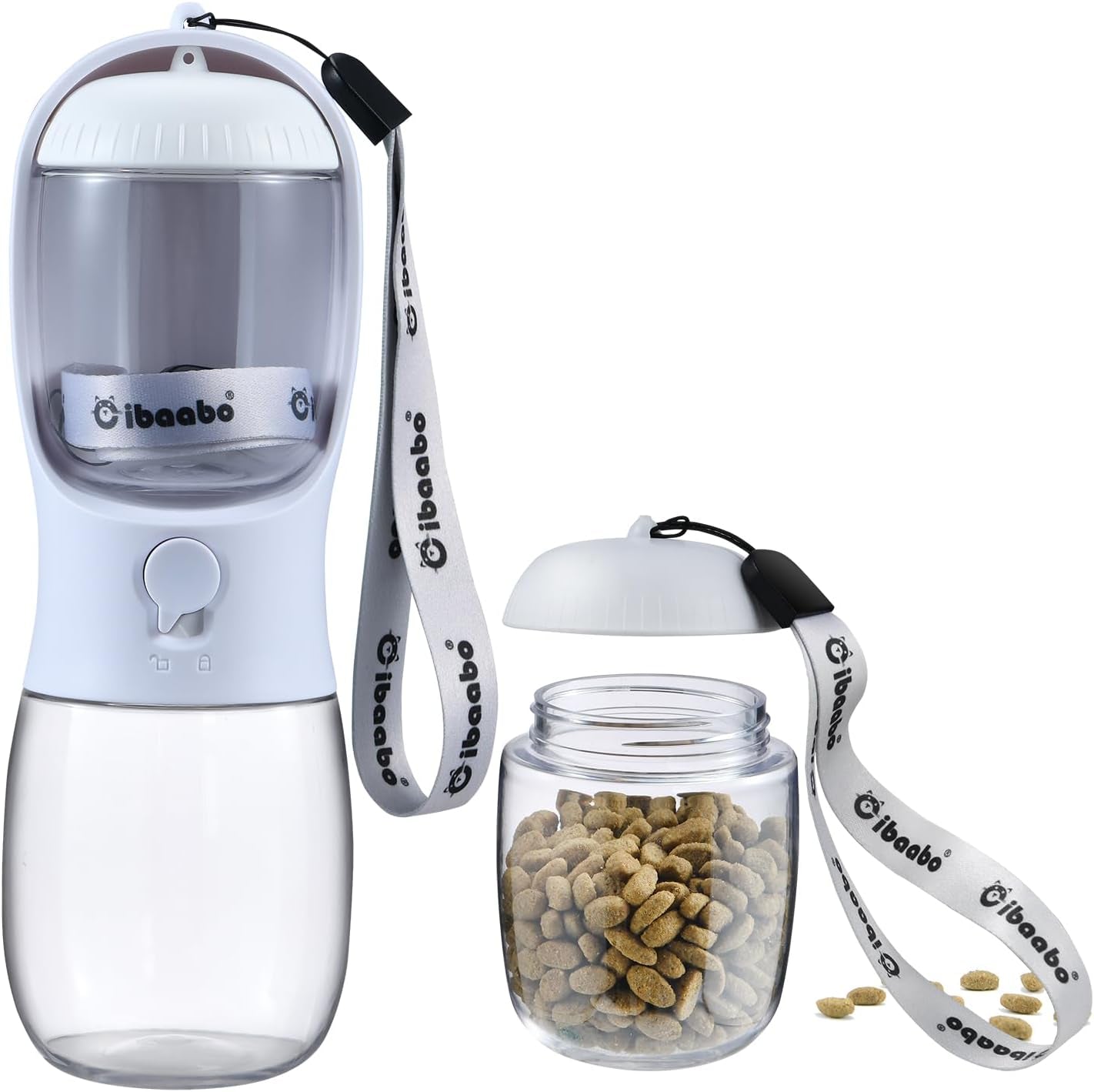 Dog Water Bottle and Food Container